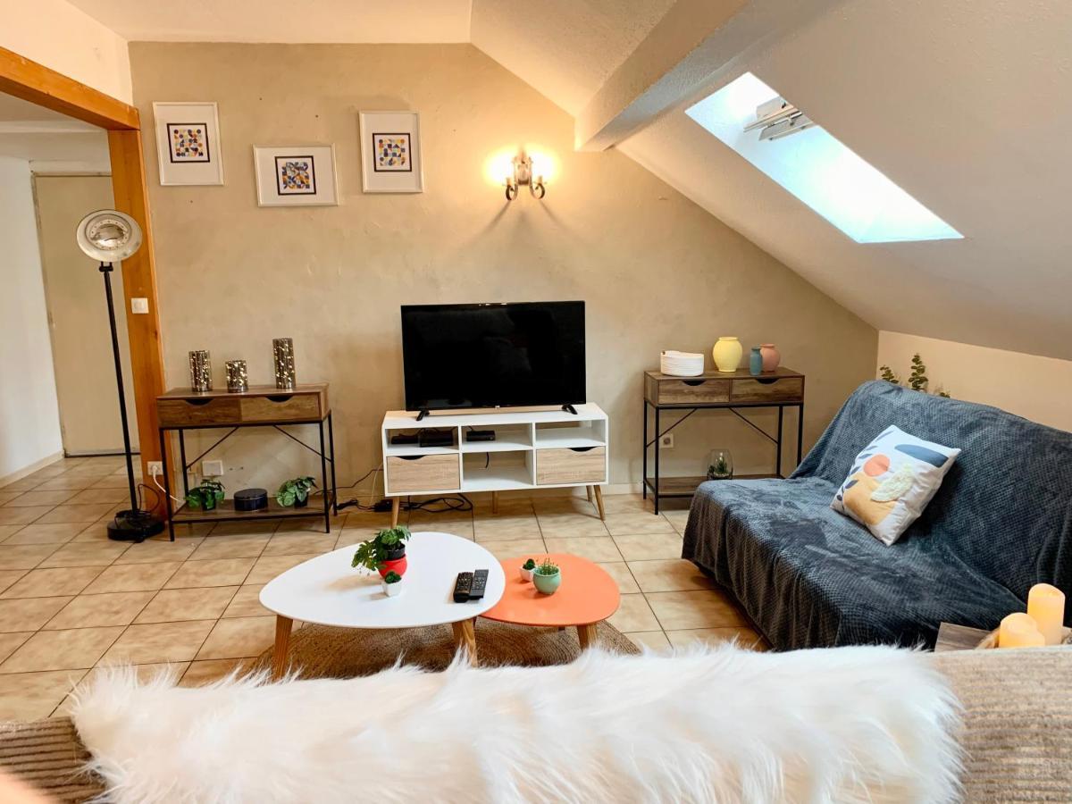 Charmant Appart Sous Toits Proche Chateau Des Ducs Chambéry Eksteriør bilde