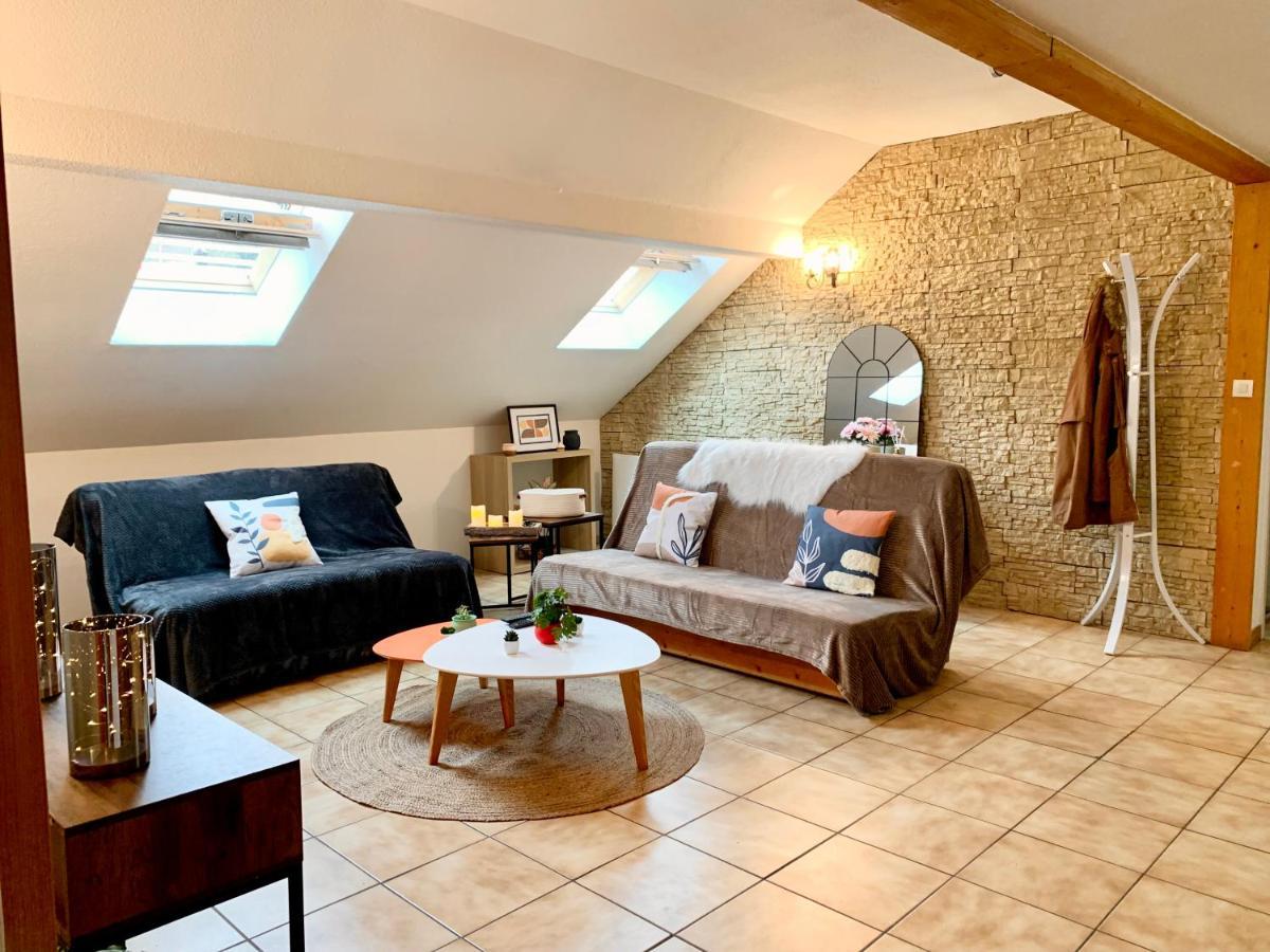 Charmant Appart Sous Toits Proche Chateau Des Ducs Chambéry Eksteriør bilde